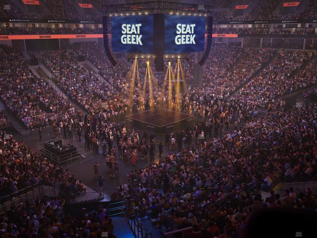 Delta Center - Section Suite 32 Seat View