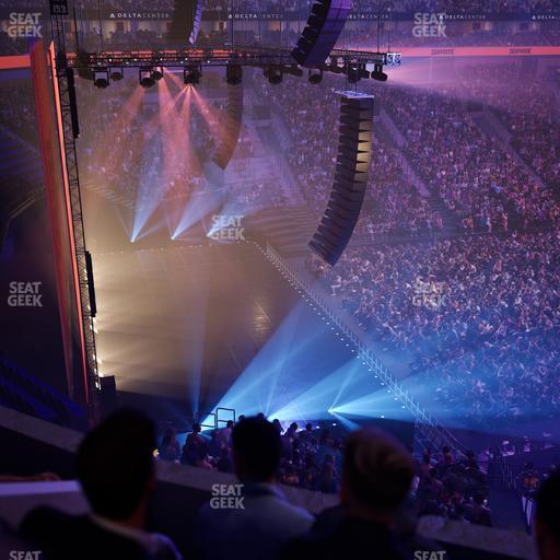 Delta Center - Section Suite 32 Seat View