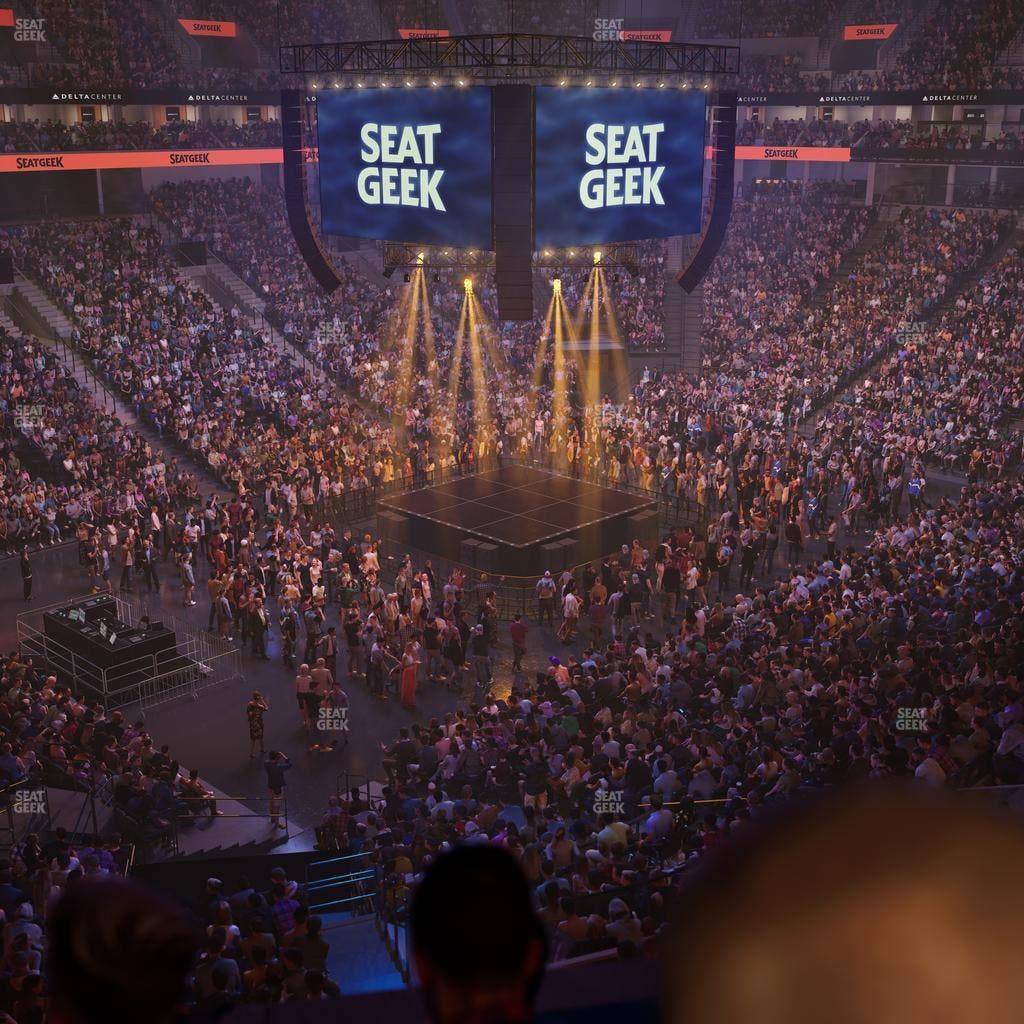 Delta Center - Section Suite 32 Seat View