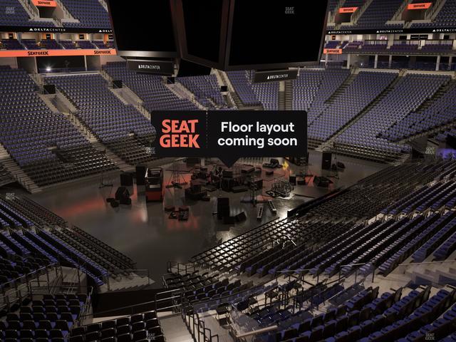 Delta Center - Section Suite 32 Seat View