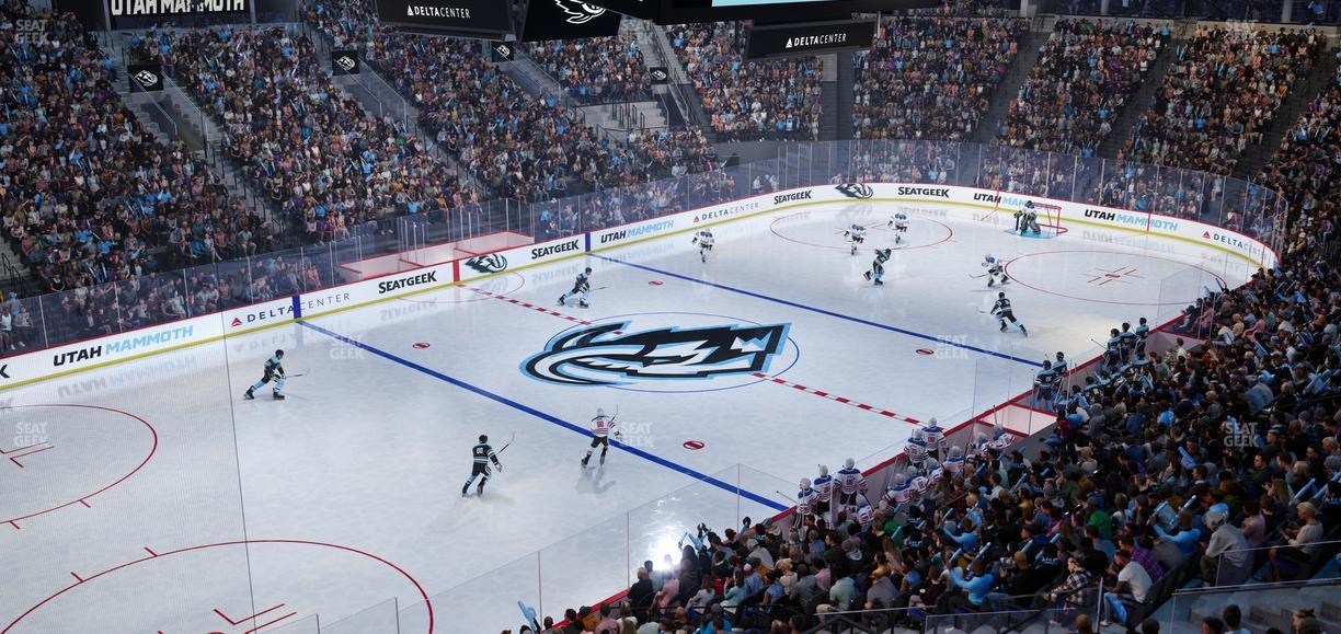 Delta Center - Section Suite 32 Seat View