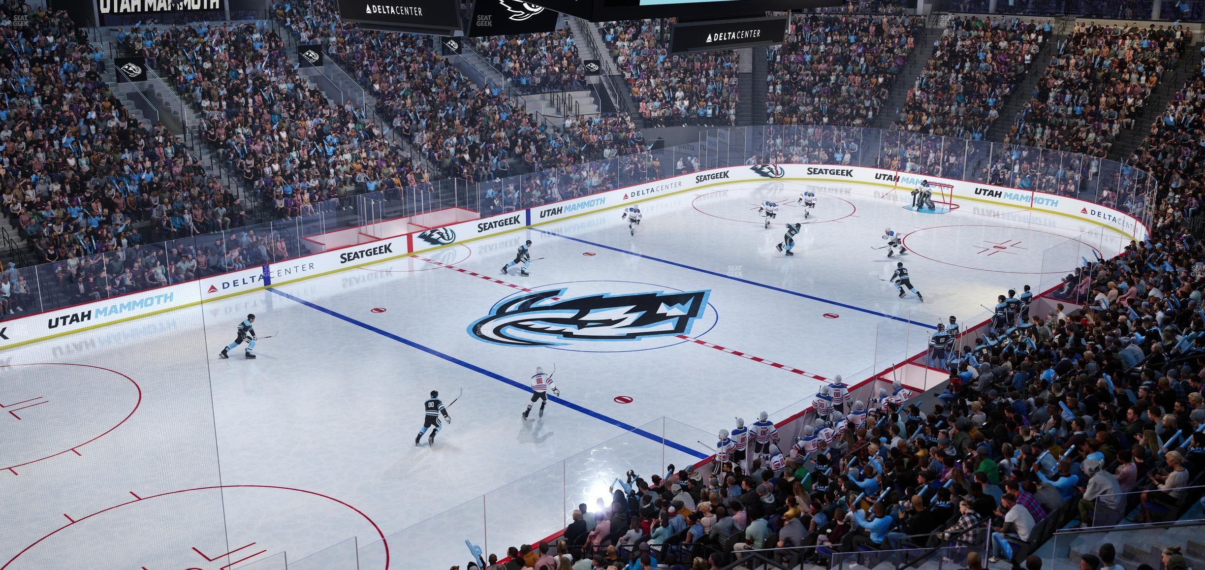 Delta Center - Section Suite 32 Seat View