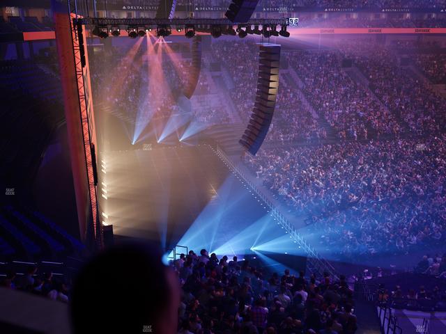 Delta Center - Section Suite 32 Seat View