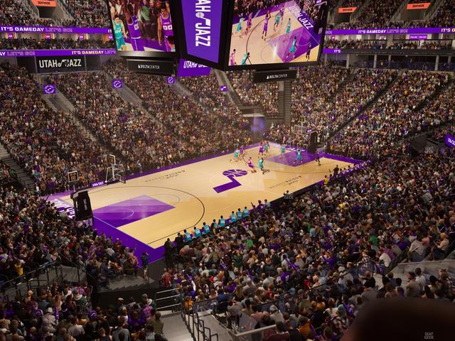 Delta Center - Section Suite 32 Seat View Delta Center - Section Suite 32 Seat View