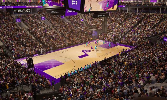 Delta Center - Section Suite 32 Seat View