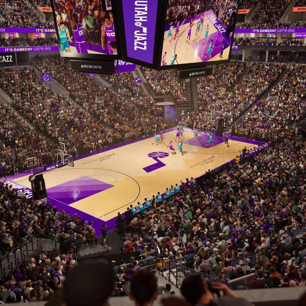 Delta Center - Section Suite 33 Seat View