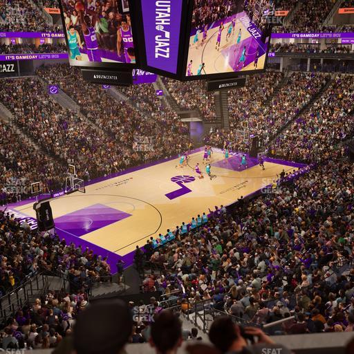 Delta Center - Section Suite 33 Seat View