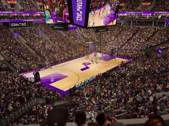 Delta Center - Section Suite 33 Seat View Delta Center - Section Suite 33 Seat View