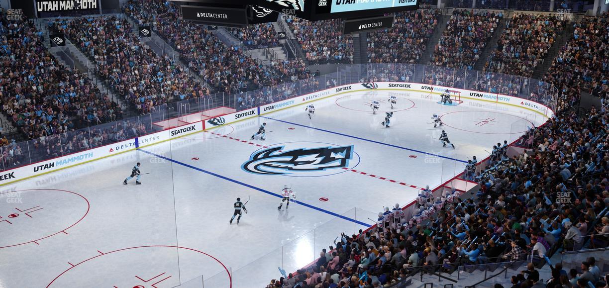 Delta Center - Section Suite 33 Seat View