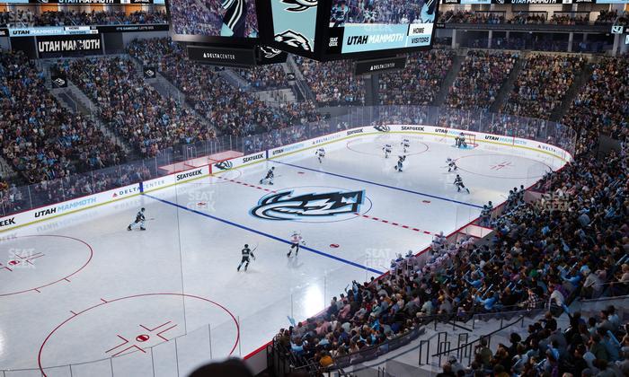 Delta Center - Section Suite 33 Seat View