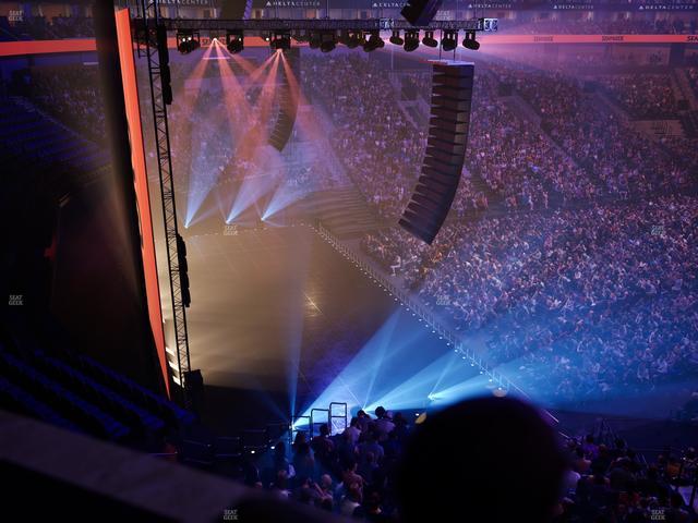 Delta Center - Section Suite 33 Seat View