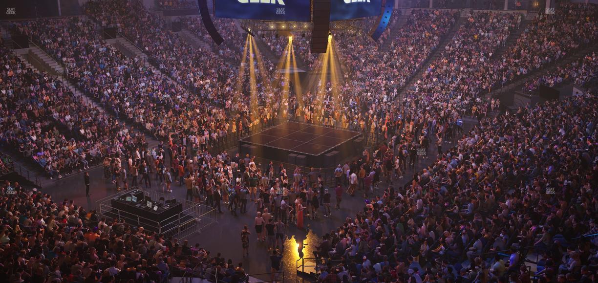 Delta Center - Section Suite 34 Seat View