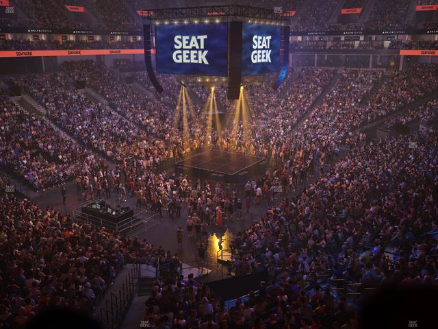 Delta Center - Section Suite 34 Seat View