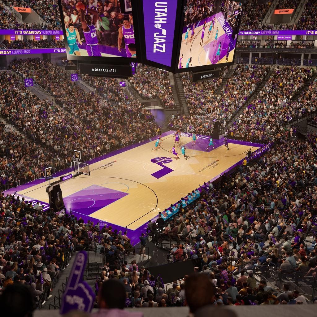Delta Center - Section Suite 34 Seat View