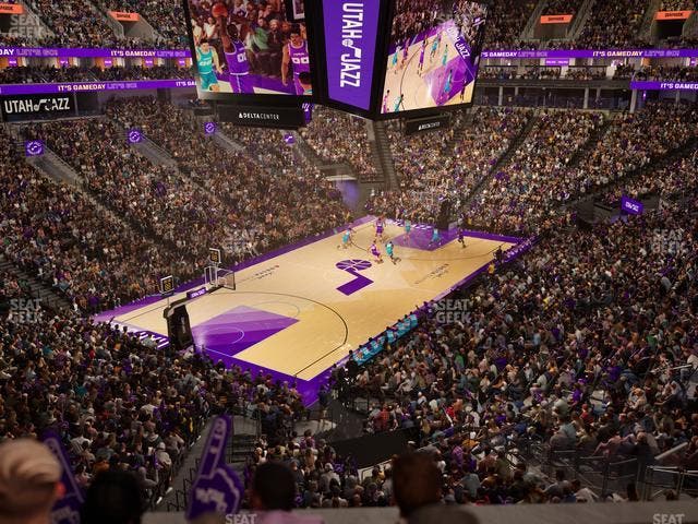 Delta Center - Section Suite 34 Seat View