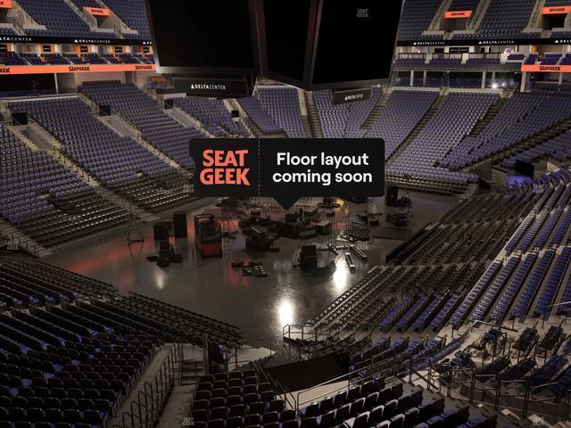 Delta Center - Section Suite 34 Seat View