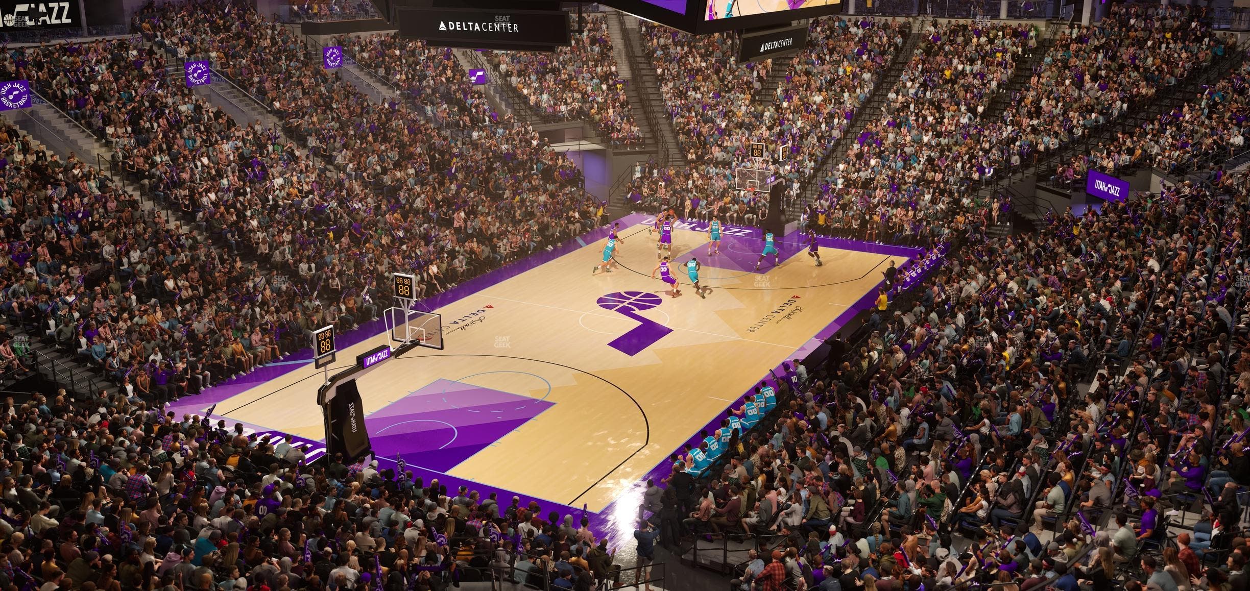 Delta Center - Section Suite 35 Seat View