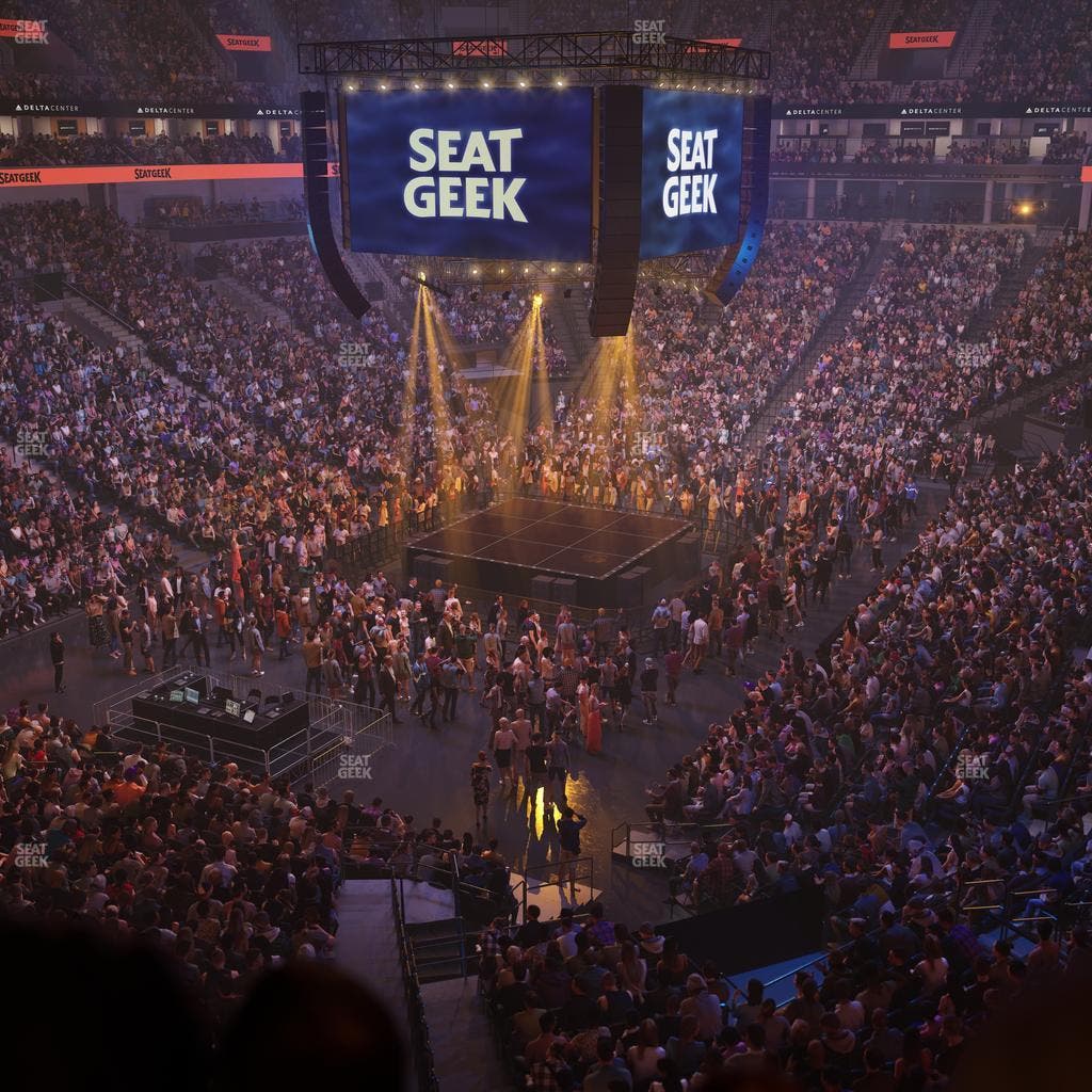 Delta Center - Section Suite 35 Seat View