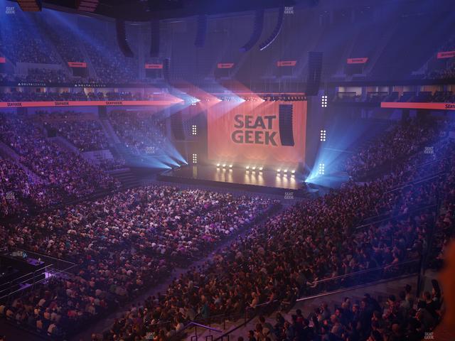Delta Center - Section Suite 4 Seat View