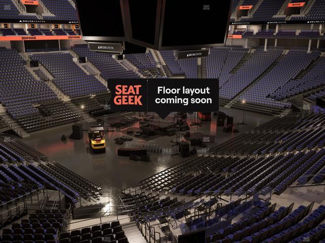 Delta Center - Section Suite 4 Seat View