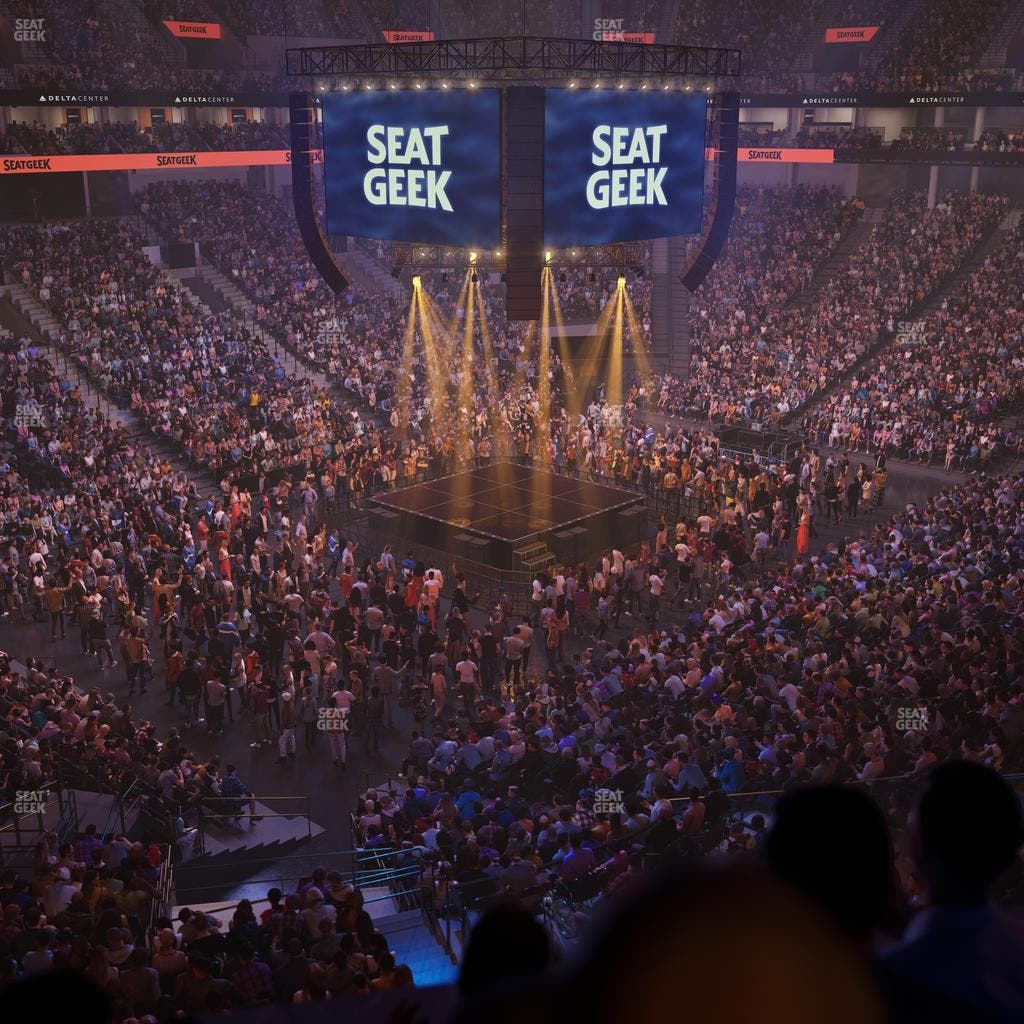 Delta Center - Section Suite 4 Seat View