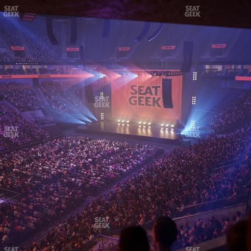 Delta Center - Section Suite 4 Seat View