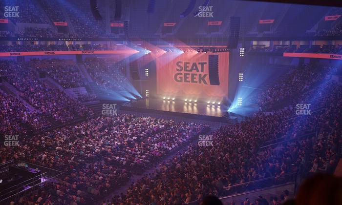 Delta Center - Section Suite 4 Seat View