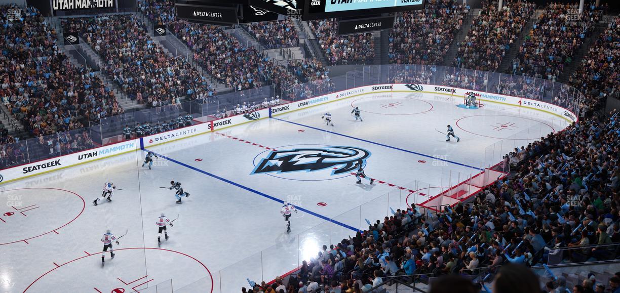 Delta Center - Section Suite 4 Seat View