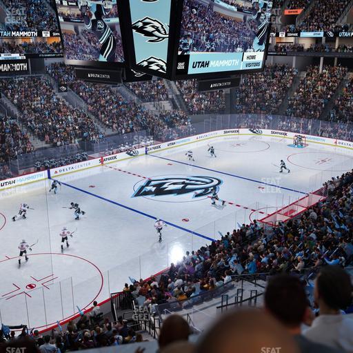 Delta Center - Section Suite 4 Seat View