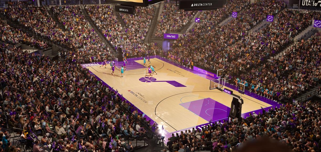 Delta Center - Section Suite 44 Seat View