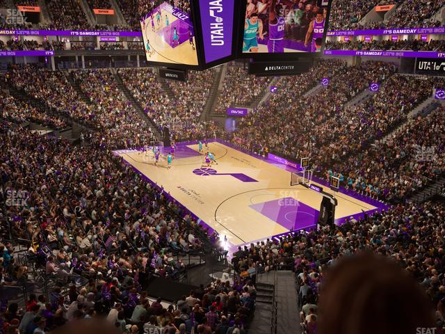 Delta Center - Section Suite 44 Seat View Delta Center - Section Suite 44 Seat View