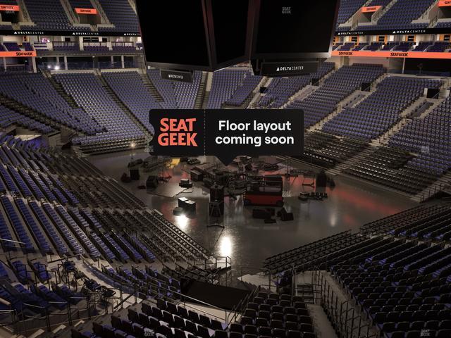 Delta Center - Section Suite 45 Seat View