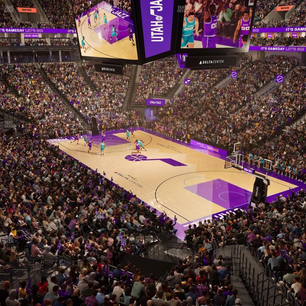 Delta Center - Section Suite 45 Seat View