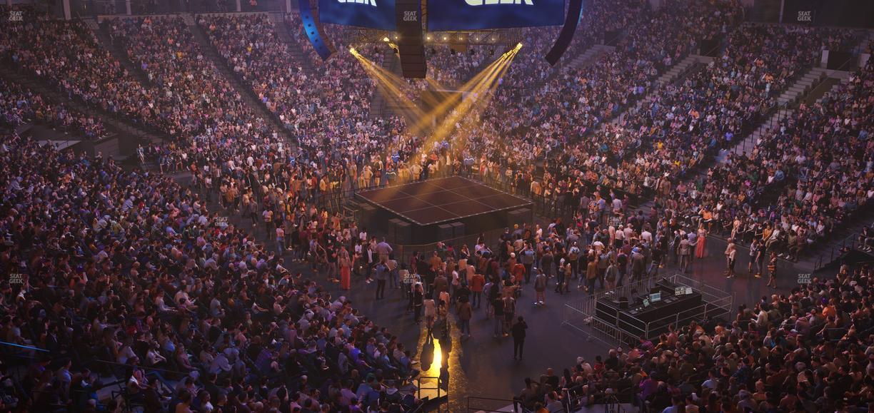 Delta Center - Section Suite 45 Seat View