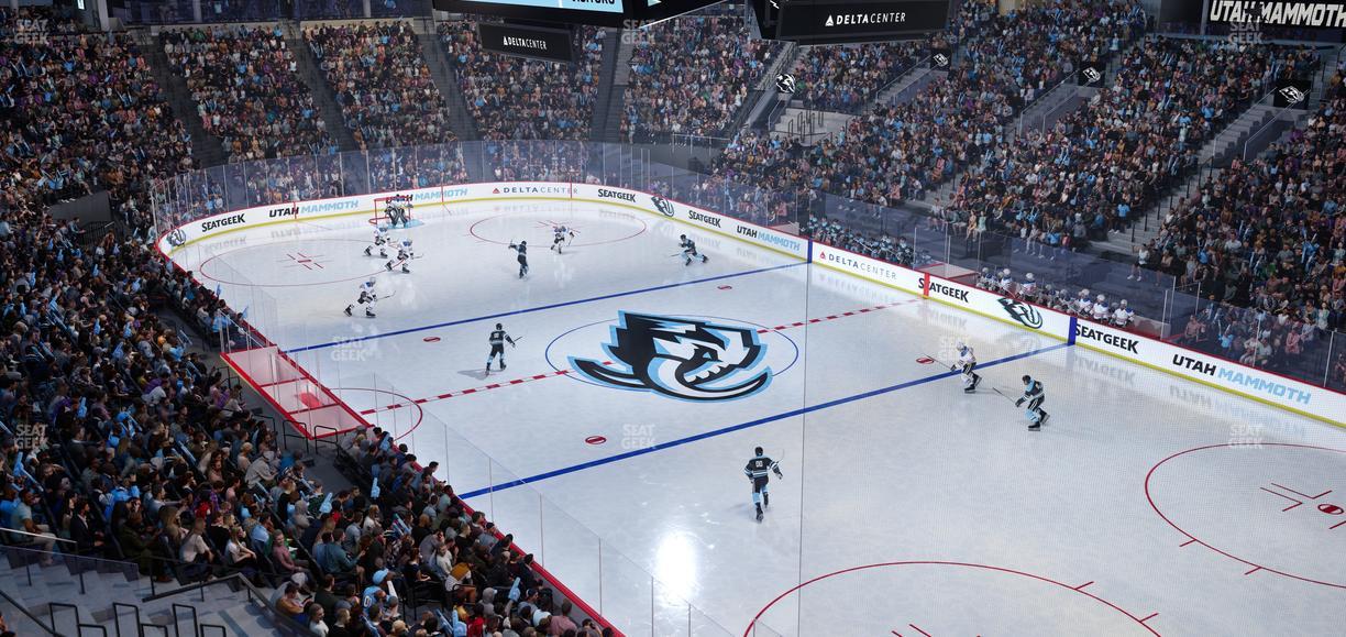 Delta Center - Section Suite 45 Seat View