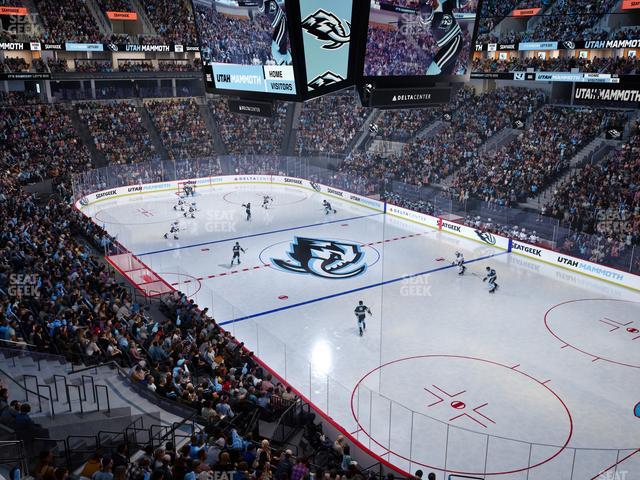 Delta Center - Section Suite 45 Seat View