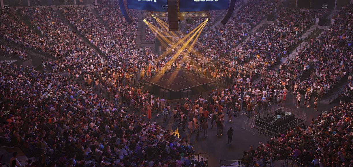 Delta Center - Section Suite 46 Seat View