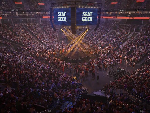 Delta Center - Section Suite 46 Seat View