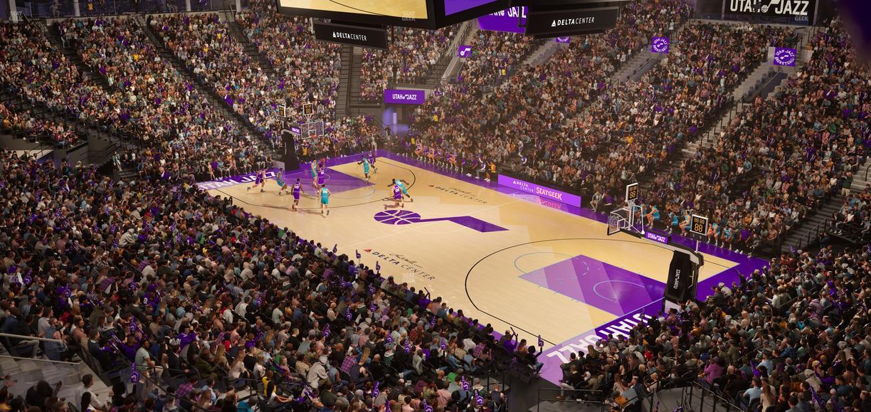 Delta Center - Section Suite 46 Seat View