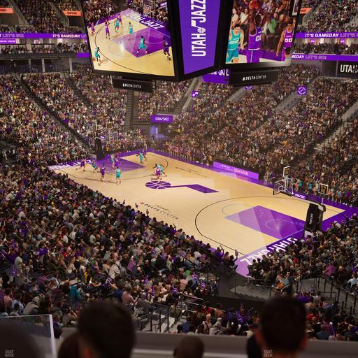 Delta Center - Section Suite 46 Seat View