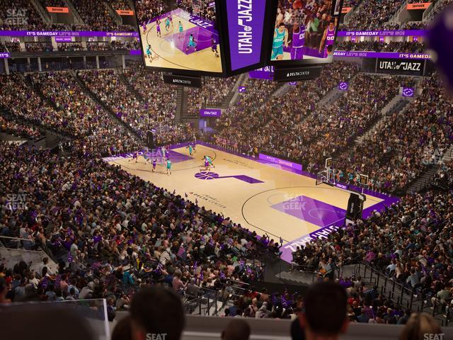 Delta Center - Section Suite 46 Seat View Delta Center - Section Suite 46 Seat View