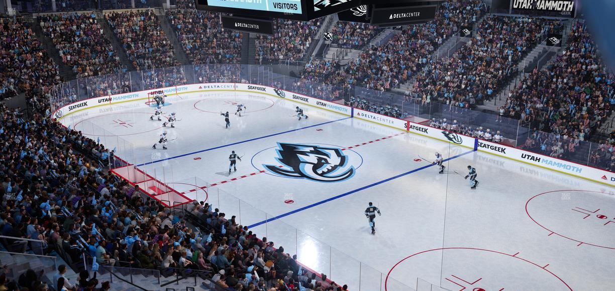 Delta Center - Section Suite 46 Seat View