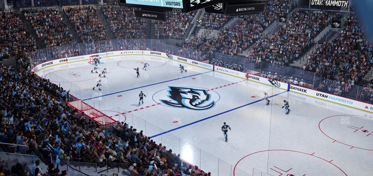 Delta Center - Section Suite 46 Seat View