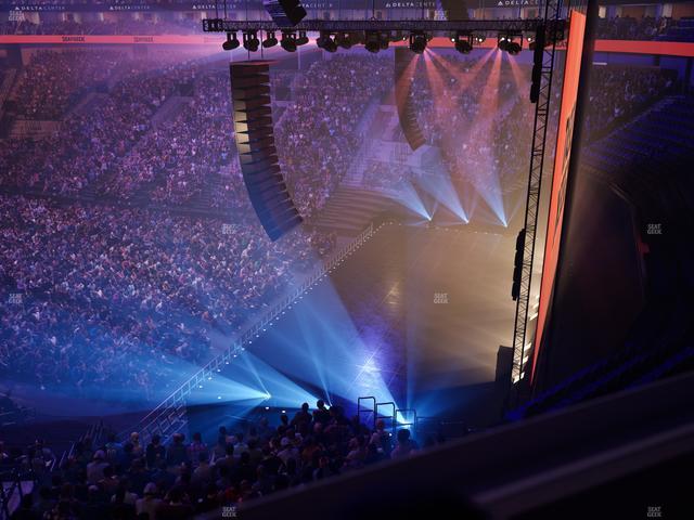 Delta Center - Section Suite 46 Seat View
