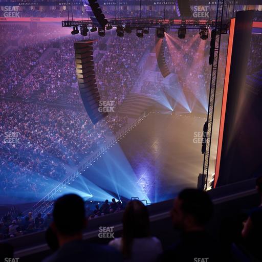 Delta Center - Section Suite 46 Seat View