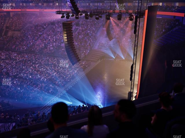 Delta Center - Section Suite 46 Seat View