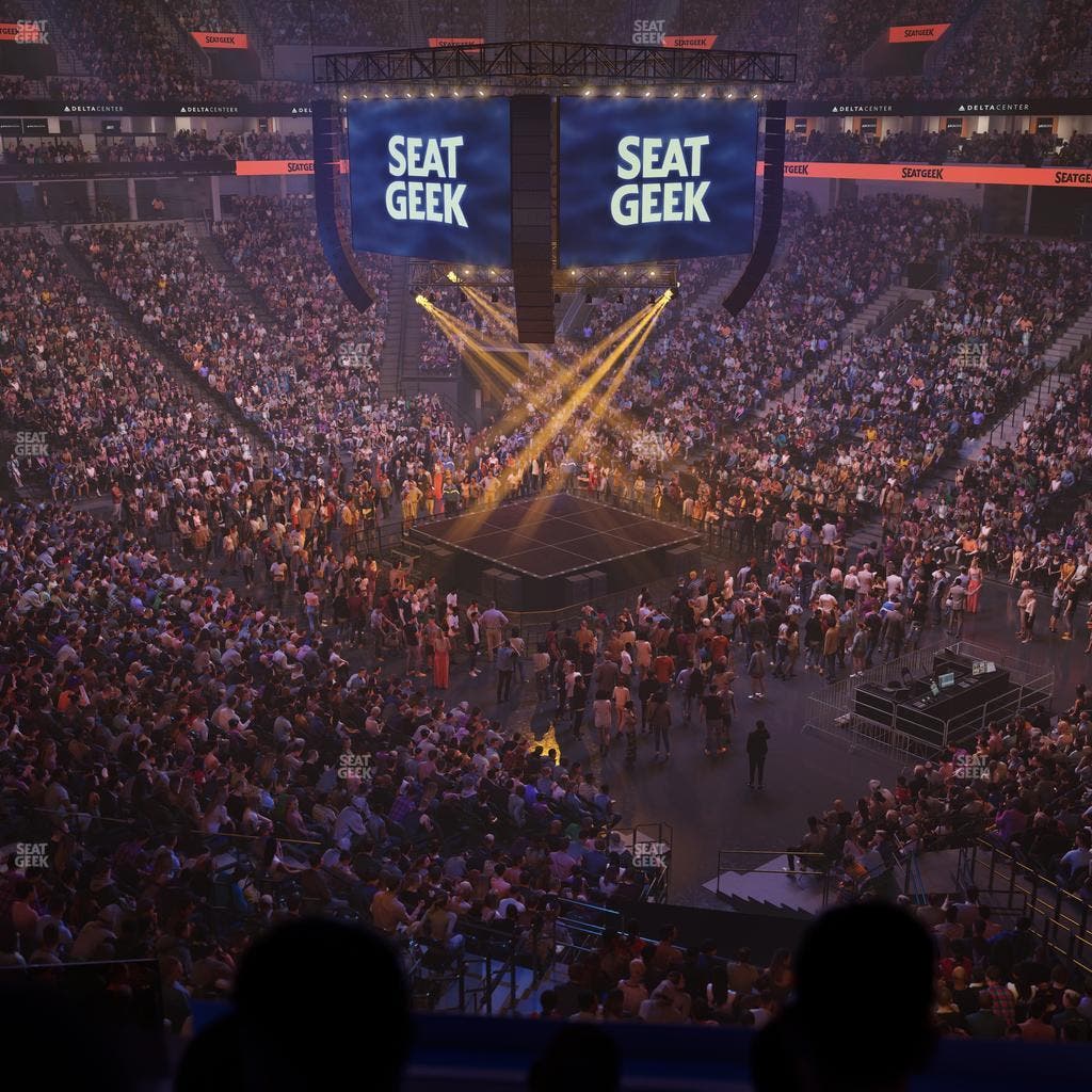 Delta Center - Section Suite 46 Seat View