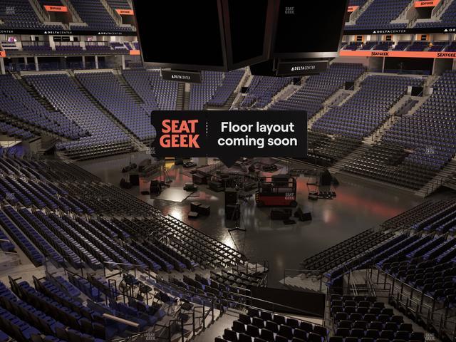 Delta Center - Section Suite 46 Seat View