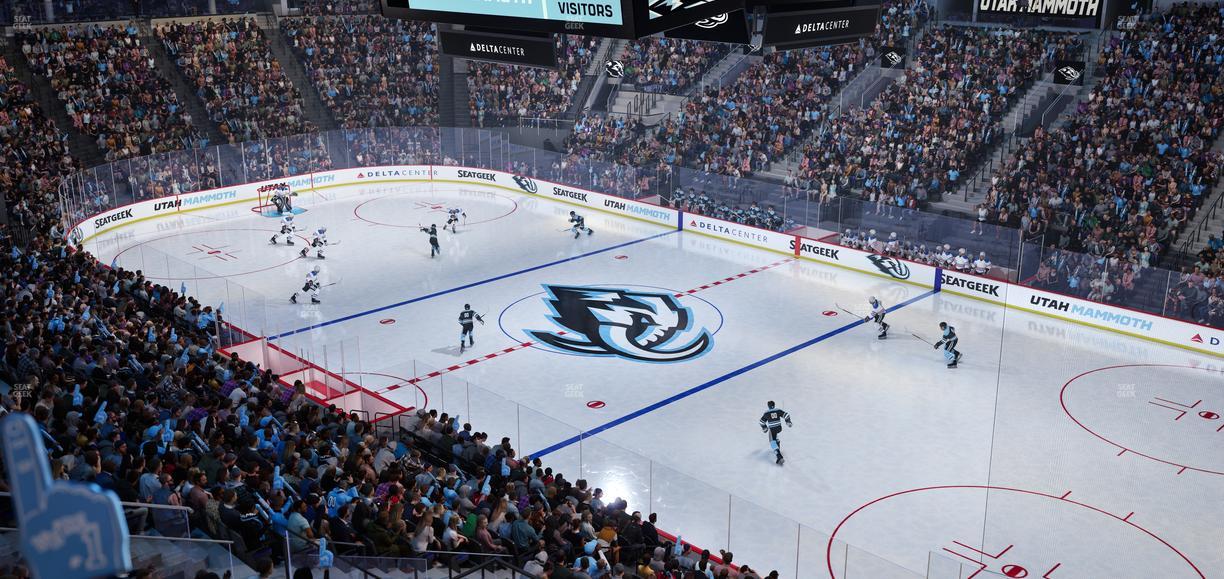 Delta Center - Section Suite 47 Seat View