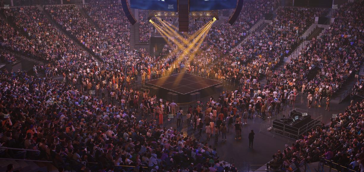 Delta Center - Section Suite 47 Seat View